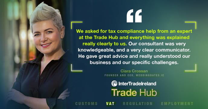 Weddingdates.ie Trade Hub Testimonial Card v2